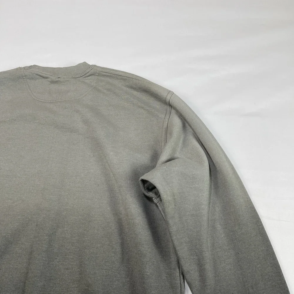 Champion Sweatshirt Dip Dye Men's Large Fleece Crew Neck Long Sleeve Pullover - Picture 13 of 14